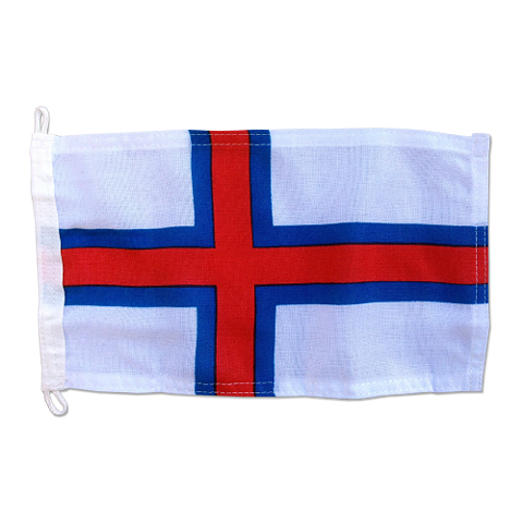 Gästflagga Färöarna 30x19 cm