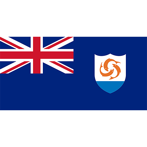 Nationsflagga Anguilla