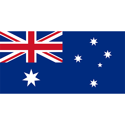 Nationsflagga Australien