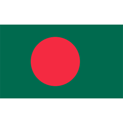 Nationsflagga Bangladesh