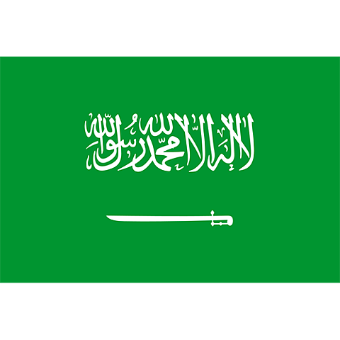 Nationsflagga Saudiarabien