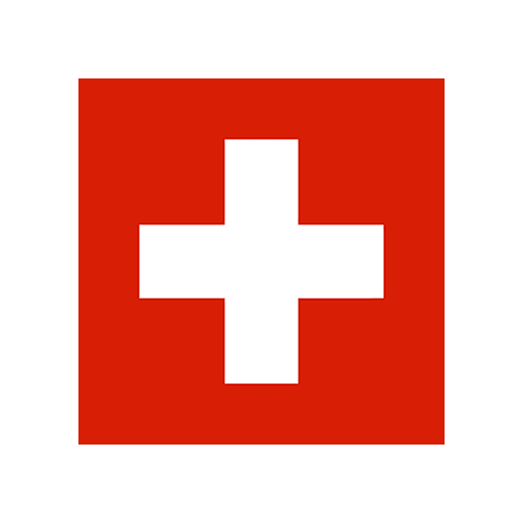 Nationsflagga Schweiz