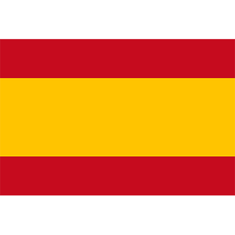 Nationsflagga Spanien