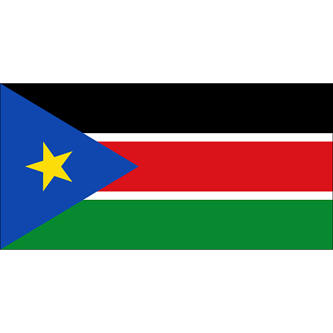 Nationsflagga Sydsudan