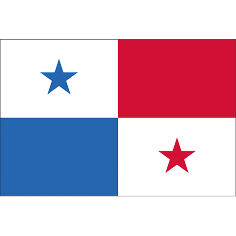 Nationsflagga Panama