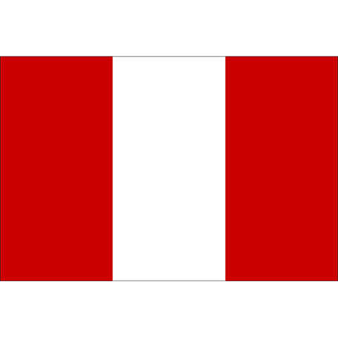 Nationsflagga Peru