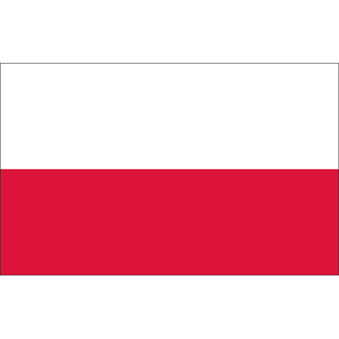 Nationsflagga Polen