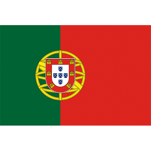 Nationsflagga Portugal