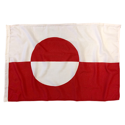 Nationsflagga Grönland