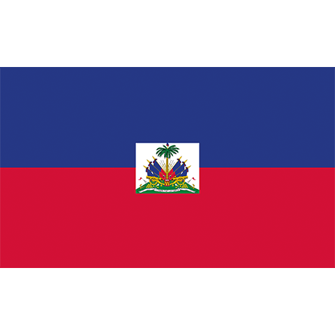 Nationsflagga Haiti