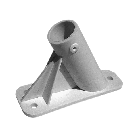 Väggfäste till fasadset - plast diam. 19 mm