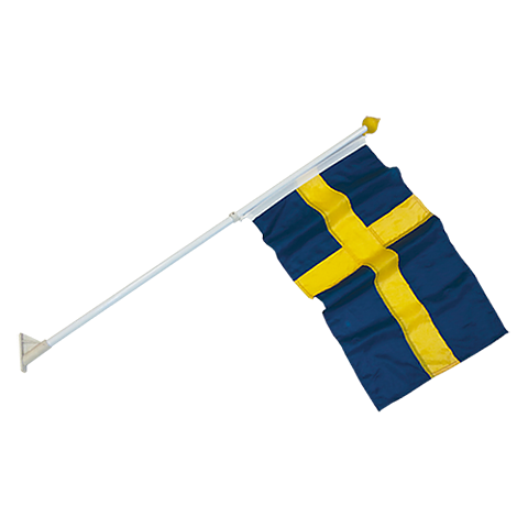 Fasadset Sverige, flagga  50cm