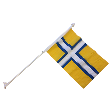 Fasadset Västra Götaland, flagga 70 cm