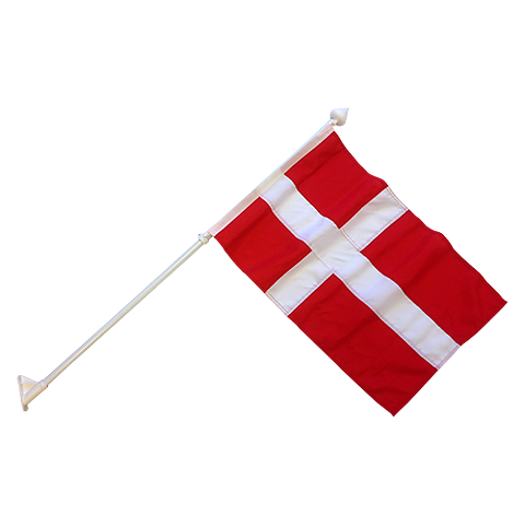 Fasadset Danmark, flagga  70 cm