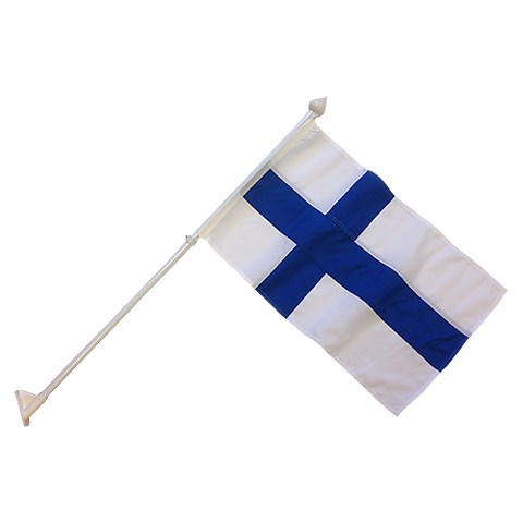 Fasadset Finland, flagga  70 cm