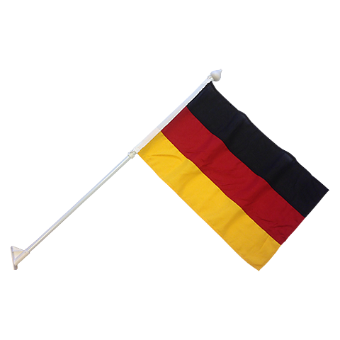 Fasadset Tyskland, flagga  70cm