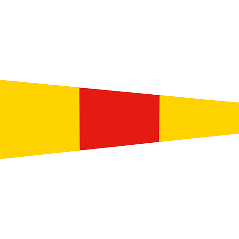Signalflagga 0 - 45cm