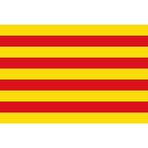 Flagga Katalonien