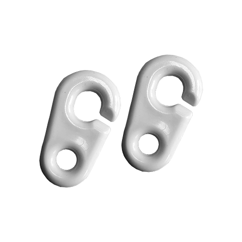Flaggclips, plast 2-pack