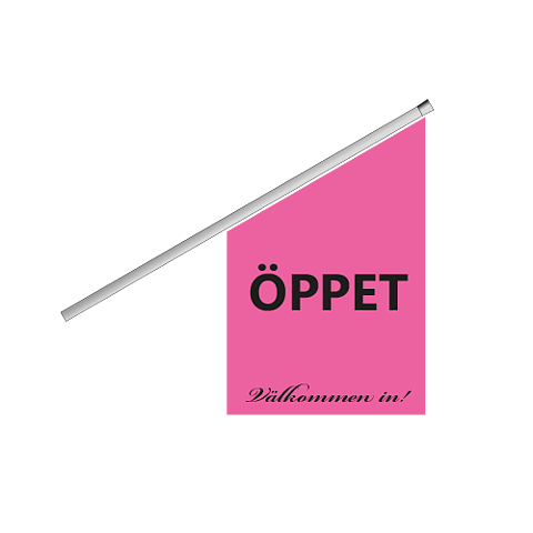 Kioskflagga Öppet