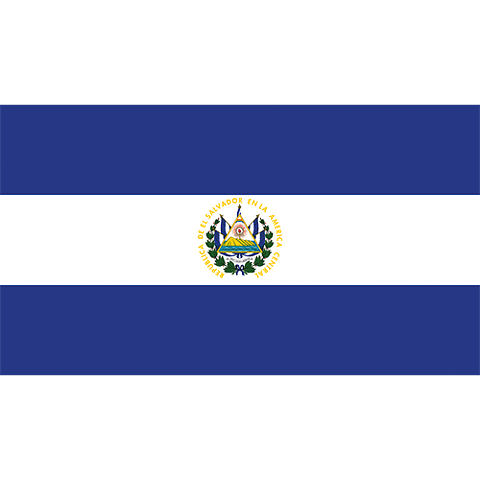 Nationsflagga El Salvador