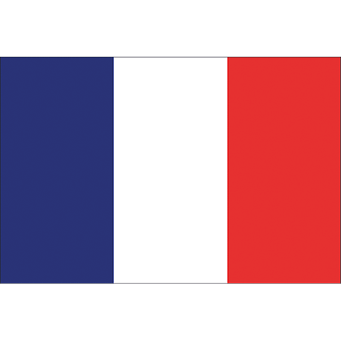 Nationsflagga Frankrike