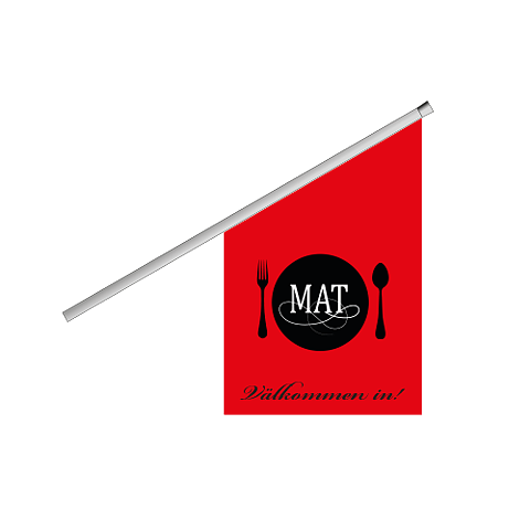 Kioskflagga Mat nr 2