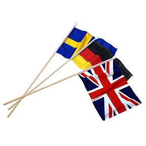 Handflaggor/Supporterflaggor