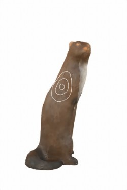 Utter stående (Lutra Lutra)