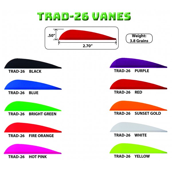 AAE Arizona Vanes Traditional  fena
