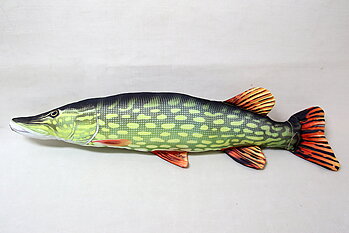 Gädda kudde 78 cm