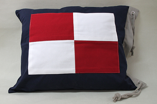 Kudde Signalflagga U 50x60 cm