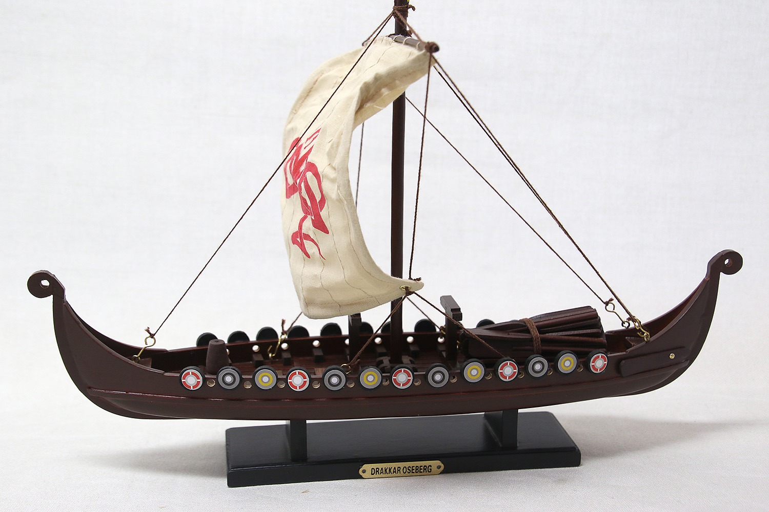 Vikingaskepp Oseberg 37x25 cm - 3