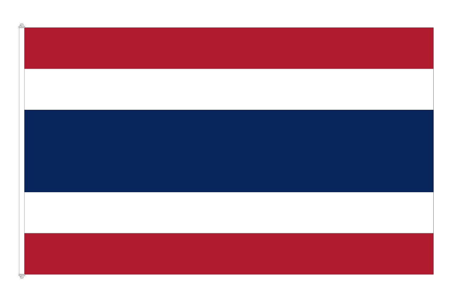 Thailand flag - Flaggfabriken National