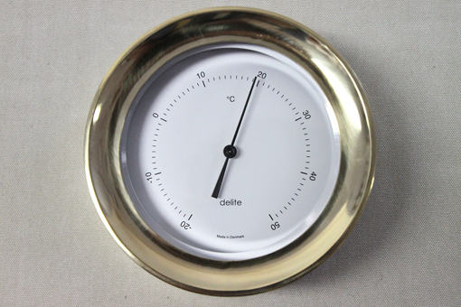Thermometer Zealand Brass 11 cm