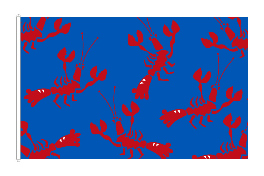 Kräft flagga 150x240 cm