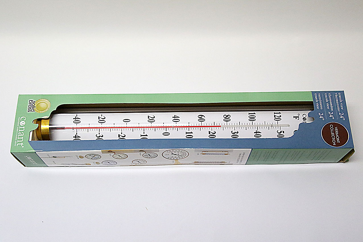 Thermometer Vermont Brass 73 cm - 2