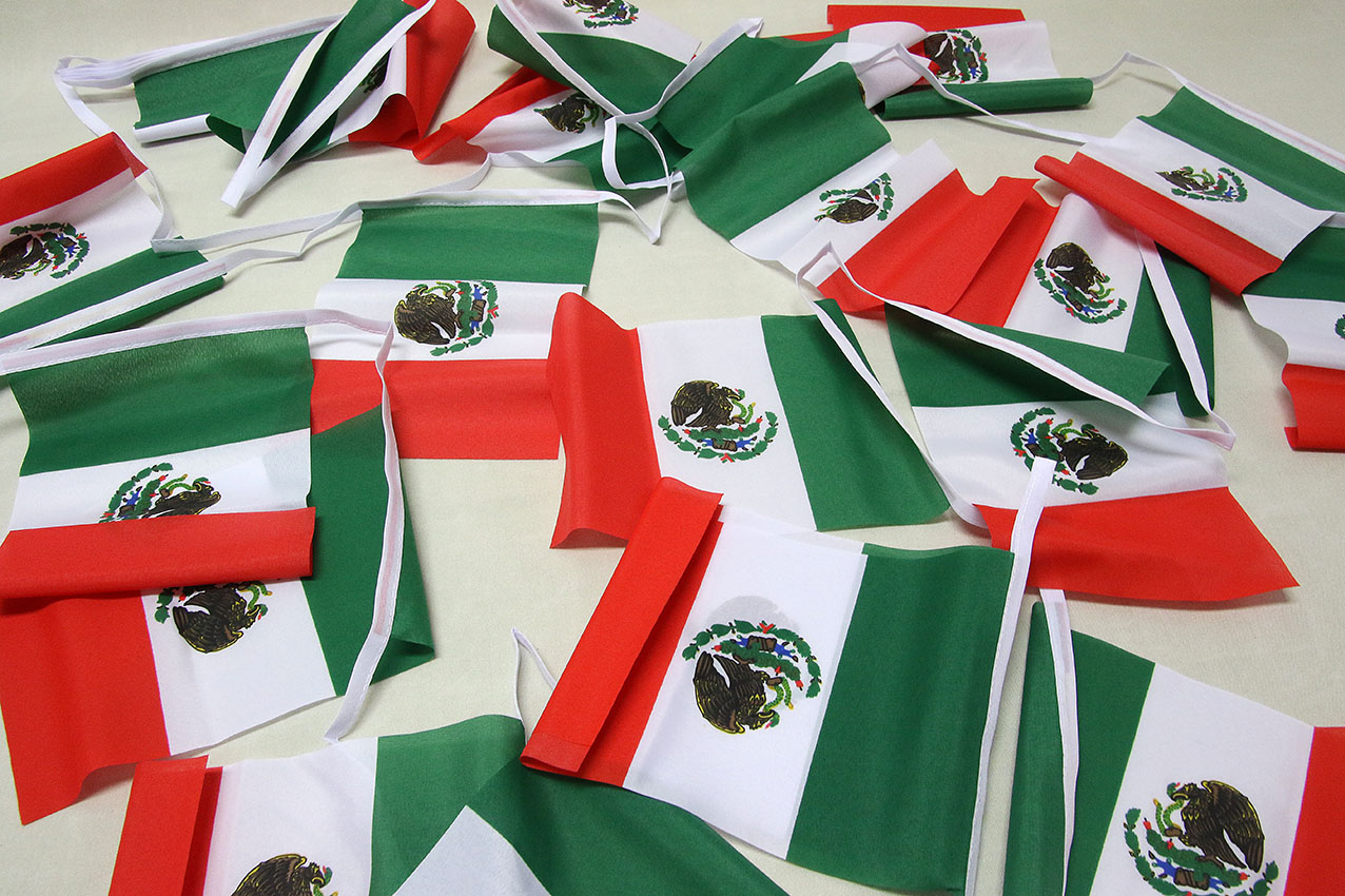 Mexico bunting 15x22 cm