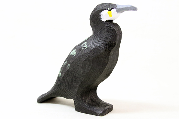 Storskarv Ålekråka 20x17 cm