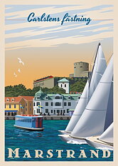Marstrand poster 50x70 cm