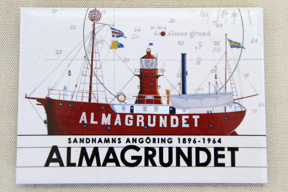 Almagrund Kylskåpsmagnet 7x9 cm