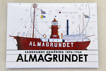 Almagrund Kylskåpsmagnet 7x9 cm