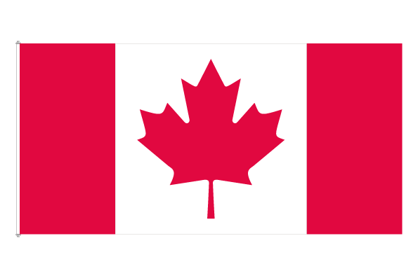 Fahne Royal Canadian Mounted Police 80 x 120 cm Bootsflagge Premiumqualität 