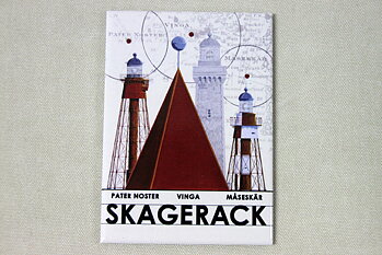 Skagerack Kylskåpsmagnet 9x5 cm