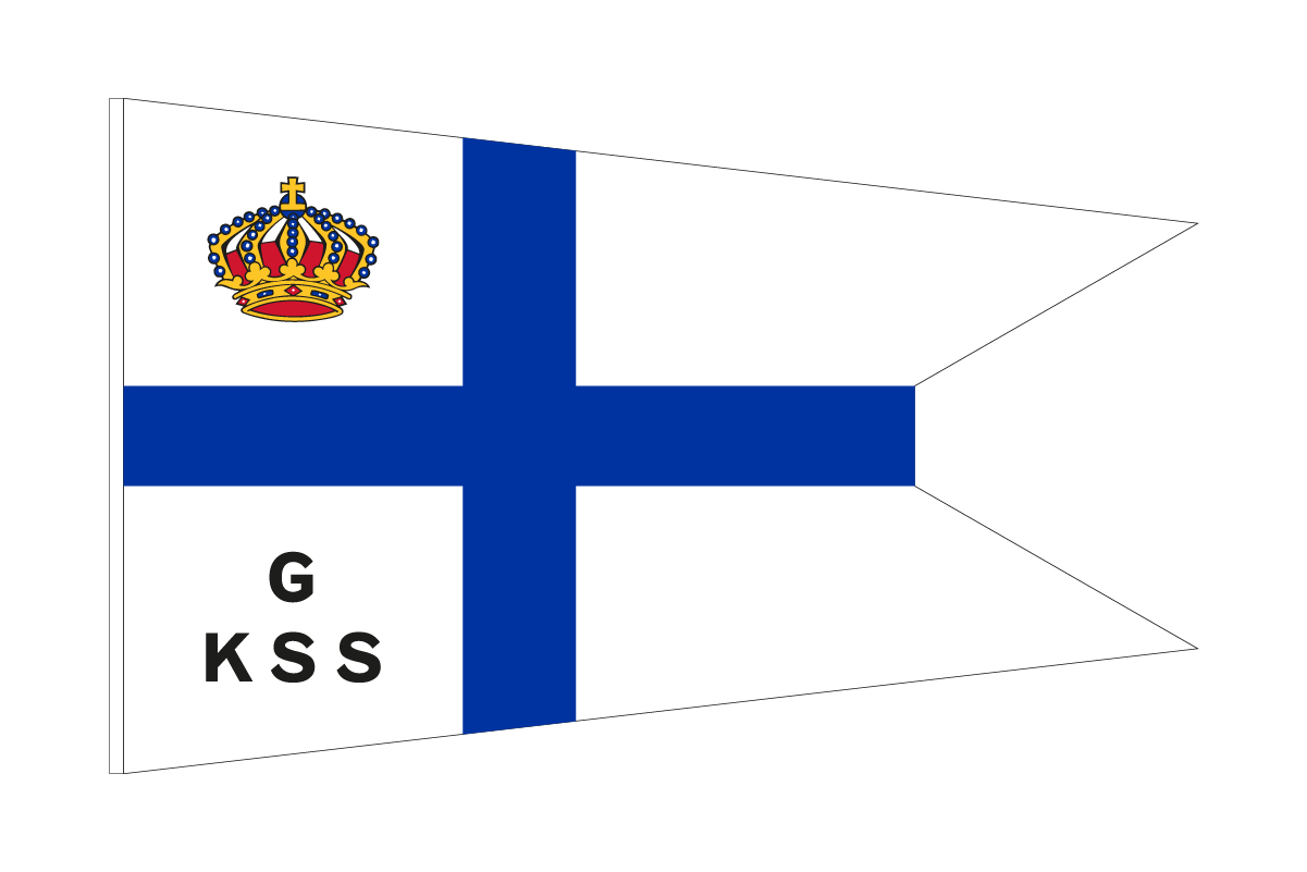GKSS flottiljstandert 35 cm