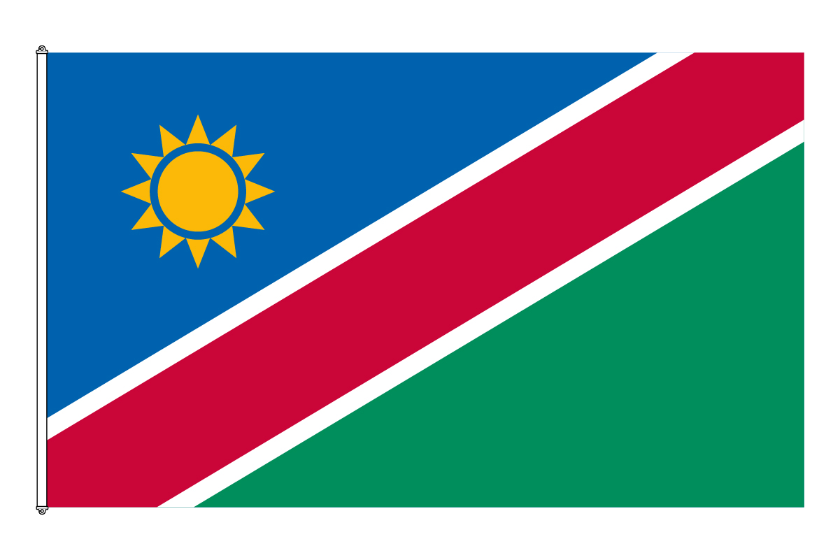 Namibia Flagga