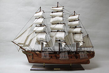 Cutty Sark klipperskepp 77x58 cm