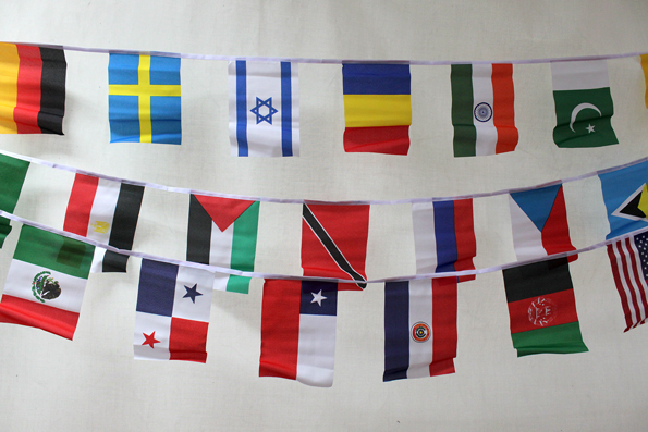 National flag game 15x22 cm - 2