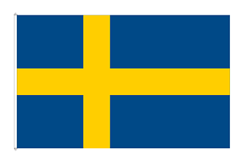 240 cm flag Sweden