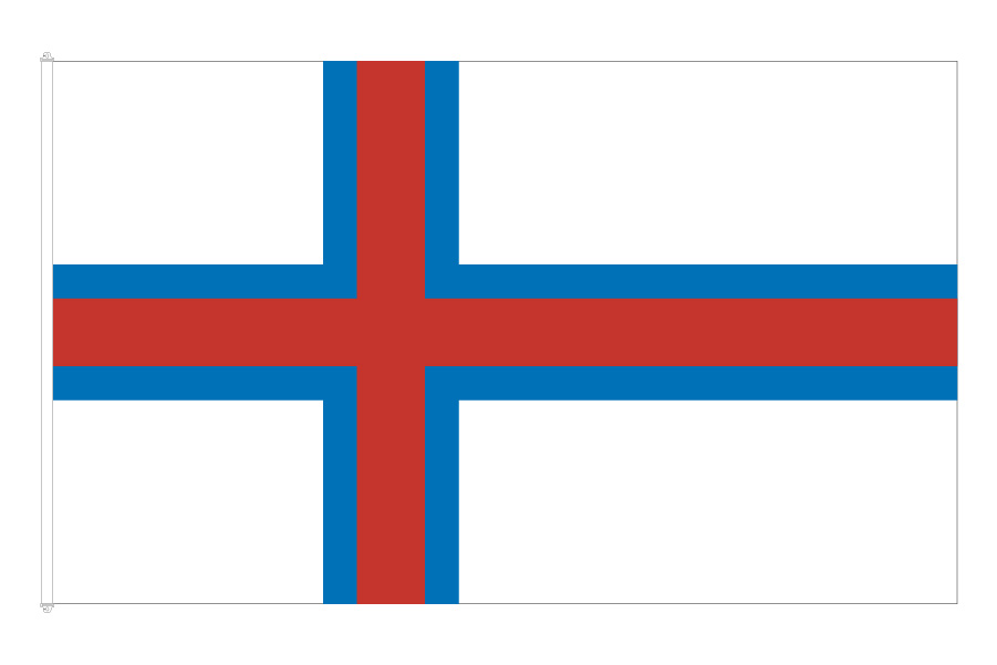 Faroe Islands Flag